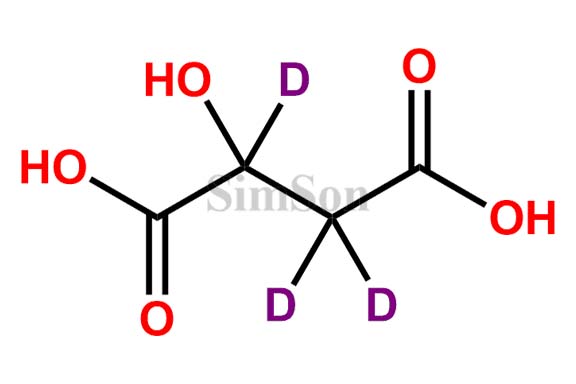 (RS)-Malic-2,3,3 D3 Acid