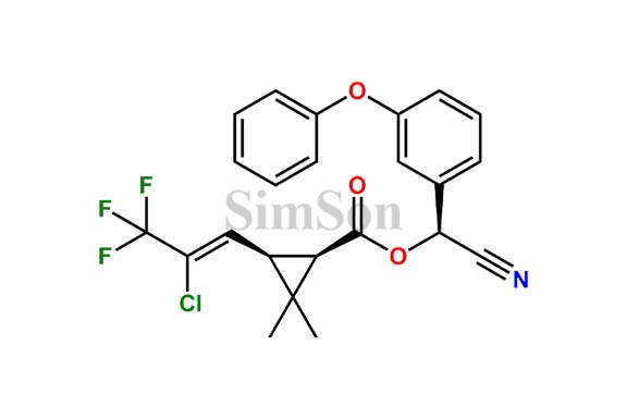 [(S)-cyano-(3-phenoxyphenyl)methyl] (1R,3 R)-3-[(Z)-2-chloro-3,3,3-trifluoroprop-1-enyl]-2,2-dimethylcyclopropane-1-carboxylate