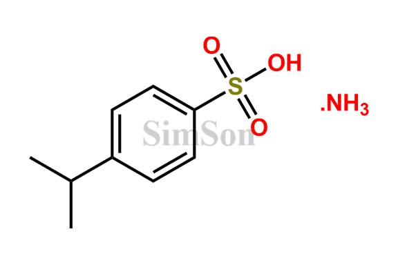 Benzenesulfonic acid,4-(1-methylethyl),ammonium