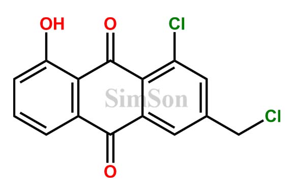 1-chloro-3-(chloromethyl)-8-hydroxyanthracene-9,10-dione