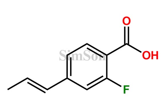 (E)-2-fluoro-4-(prop-1-en-1-yl)benzoic    acid