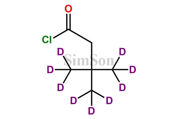 3,3-Di(methyl D3)-butanoyl-4,4,4-D3 Chloride