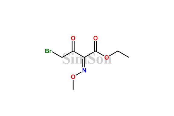 (E)-ethyl 4-bromo-2-(methoxyimino)-3-oxobutanoate