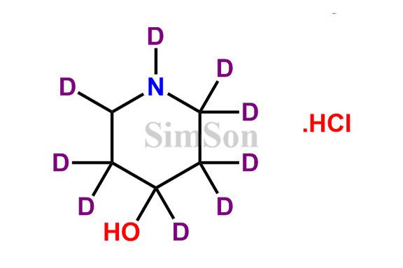 4-Piperidinol-D9 Hydrochloride