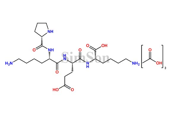 Palmitoyl tetrapeptide-3 triacetic acid