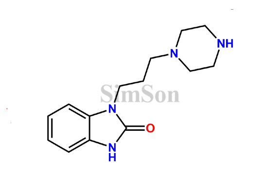 2H-Benzimidazol-2-one,1,3-dihydro-1-(3-(1-piperazinyl)propyl)