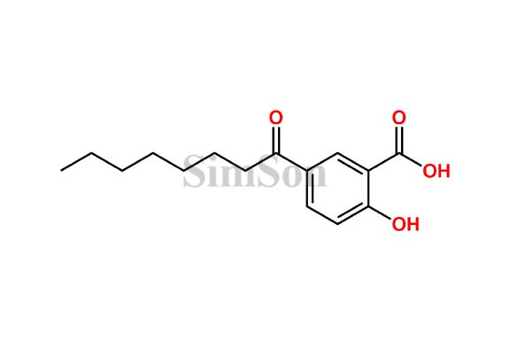 2-Hydroxy-5-octanoylbenzoic acid