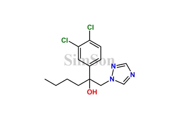 (RS)-2-(3,4-dichlorophenyl)-1-(1H-1,2,4-triazole-1-yl)-hexane-2-ol
