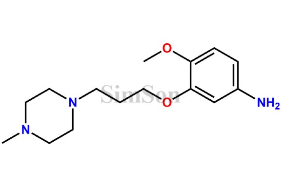 4-Methoxy-3-[3-(4-methyl-1-piperazinyl)propoxy]benzenamine