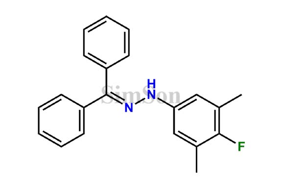 1-(diphenylmethylene)-2-(4-fluoro-3,5-dimethylphenyl)hydrazine