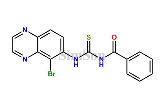 1-Benzoyl-3-(5bromquinoxaline-6-yl)thiourea