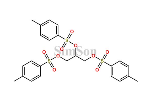 1,3-bis((4-methylbenzenesulfonyl)oxy)propan-2-yl 4-methylbenzene-1-sulfonate