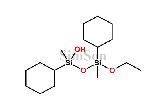 1,3-Dicyclohexyl-1,3-dimethyl-1-ethoxydisiloxane-3-ol