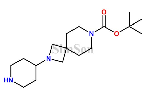 1,1-Dimethylethyl 2-(4-piperidinyl)-2,7-diazaspiro(3.5)nonane-7-carboxylate