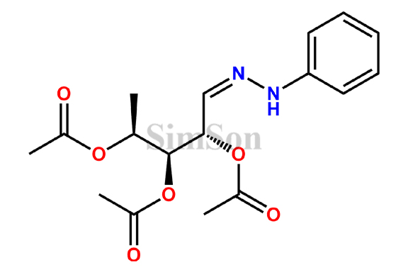 (2S,3S,4S,Z)-1-(2-phenylhydrazono)pentane-2,3,4-triyl triacetate