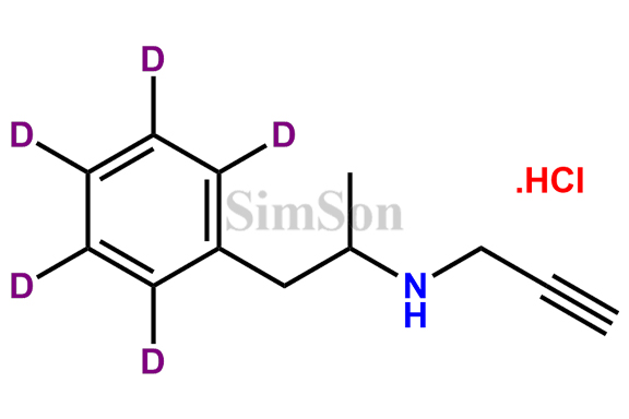 rac-N-Desmethyl Selegiline-D5 Hydrochloride