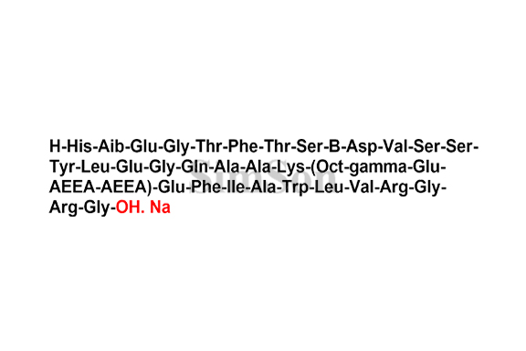 Beta-Asp9 Semaglutide sodium