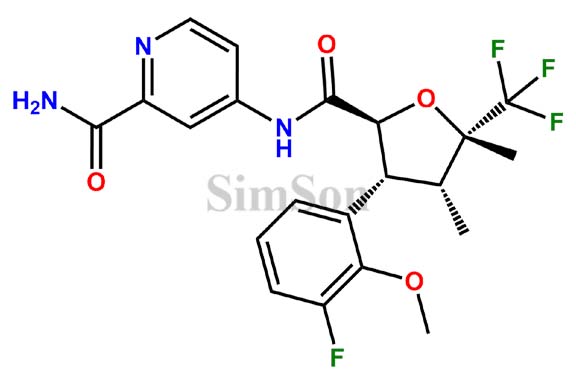 Suzetrigine 4-Desfluoro Impurity