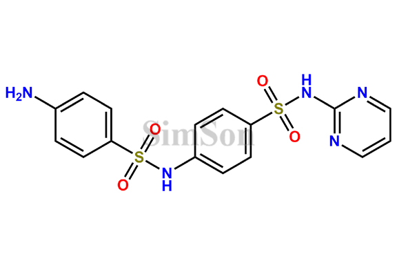 4-amino-N-(4-(N-(pyrimidin-2-yl)sulfamoyl)phenyl)benzenesulfonamide