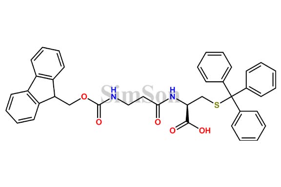 Fmoc-beta-Ala-Cys(Trt)-OH