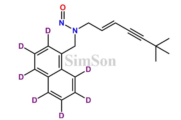 N-Nitroso N-Desmethyl Terbinafine-d7