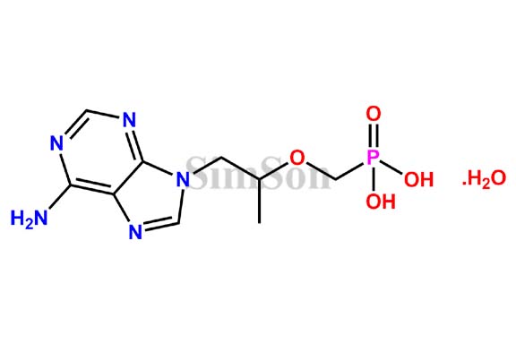 (((1-(6-amino-9H-purin-9-yl)propan-2-yl)oxy)methyl)phosphonic acid hydrate