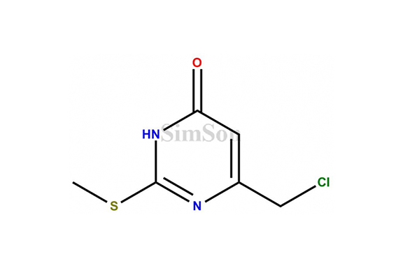 6-(CHLOROMETHYL)-2-(METHYLTHIO)PYRIMIDIN-4(3H)-ONE