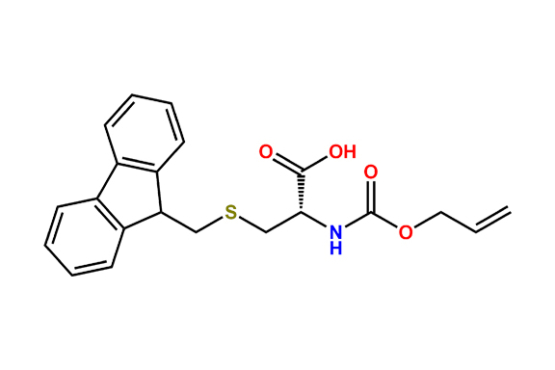 (S)-3-(((9H-Fluoren-9-yl)methyl)thio)-2-(((allyloxy)carbonyl)amino)propanoic acid