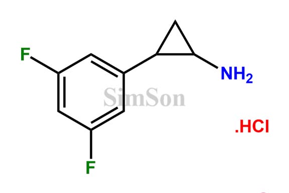 2-(3,5-difluorophenyl)cyclopropanamine hydrochloride salt