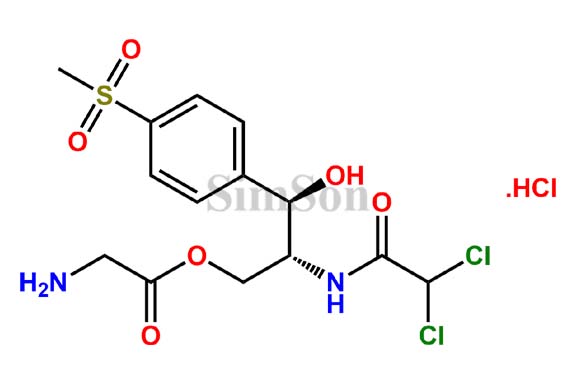 Thiamphenicol glycinate hydrochloride