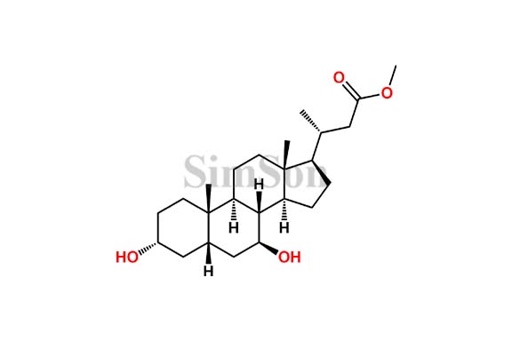 24-Nor Ursodeoxycholic Acid Methyl Ester
