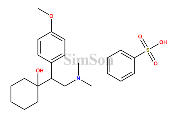 1-(2-(dimethylamino)-1-(4-methoxyphenyl)ethyl)-Cyclohexanol Benzenesulfonate