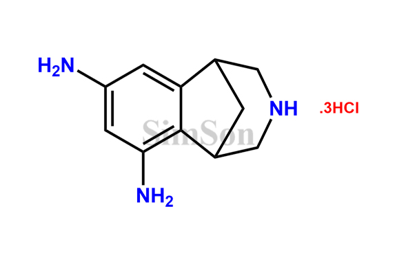 2,3,4,5-tetrahydro-1H-1,5-methanobenzo[d]azepine-6,8-diamine trihydrochloride