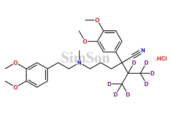 Verapamil D7 Hydrochloride