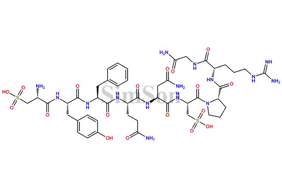 Vasopressin Di Sulfonic Acid Impurity