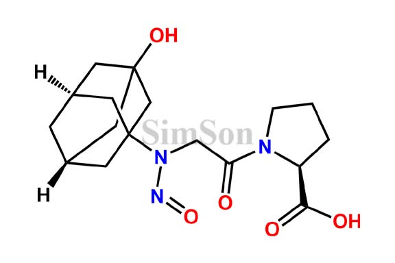 N-Nitroso Vildagliptin Carboxylic Acid Impurity